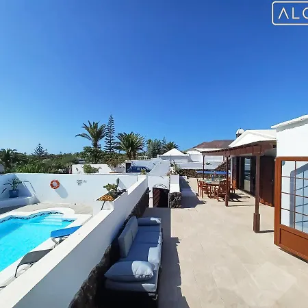 Magica 7 Minutes Walk To Center With Pool And A/c Willa Playa Blanca (Lanzarote)